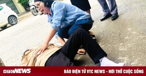 Nữ giám đốc bệnh viện ở Thanh Hóa cứu người bị tai nạn giữa đường