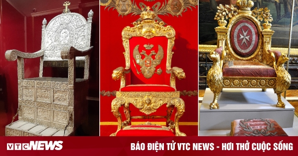 Những ngai vàng đẹp nhất của Sa hoàng Nga
