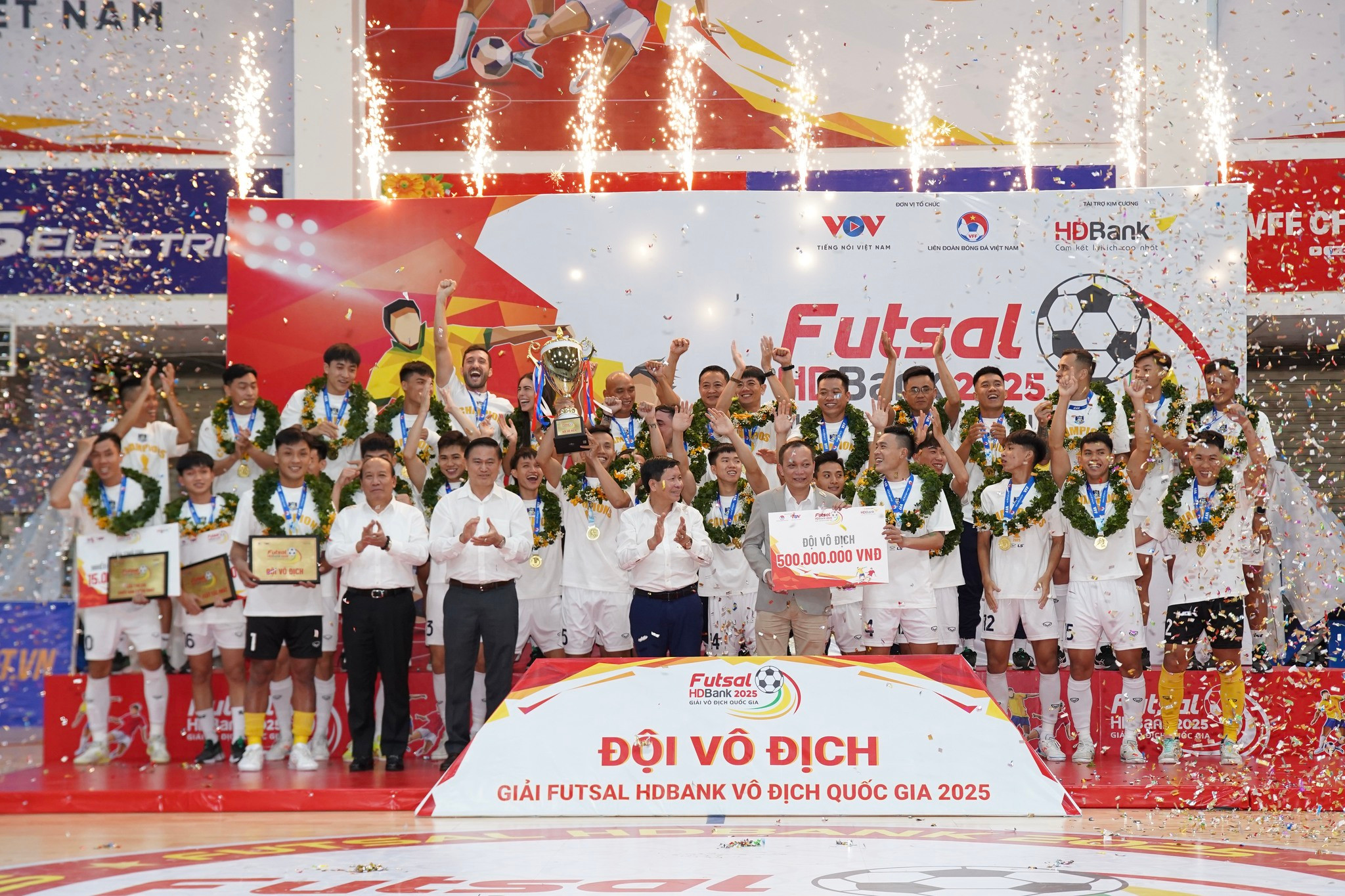 Futsal HDBank 2025: Bệ phóng vững chắc đưa futsal Việt vươn ra thế giới