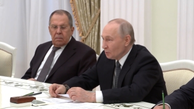 Đặc phái viên Tổng Bí Thư Tô Lâm hội kiến Tổng thống Nga Putin