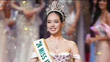 Từng bị chê mờ nhạt, Thanh Thuỷ lột xác đăng quang Miss International 2024