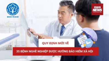 Quy định mới về 35 bệnh nghề nghiệp được hưởng bảo hiểm xã hội
