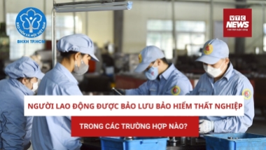 Người lao động bảo lưu bảo hiểm thất nghiệp trong trường hợp nào?