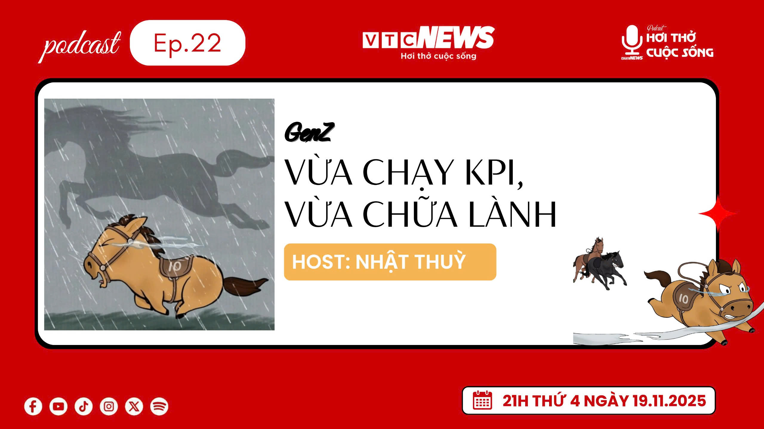 Podcast: Vừa chạy KPI, vừa chữa lành