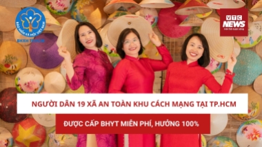 Người dân 19 xã, phường an toàn khu cách mạng tại TP.HCM được cấp BHYT miễn phí