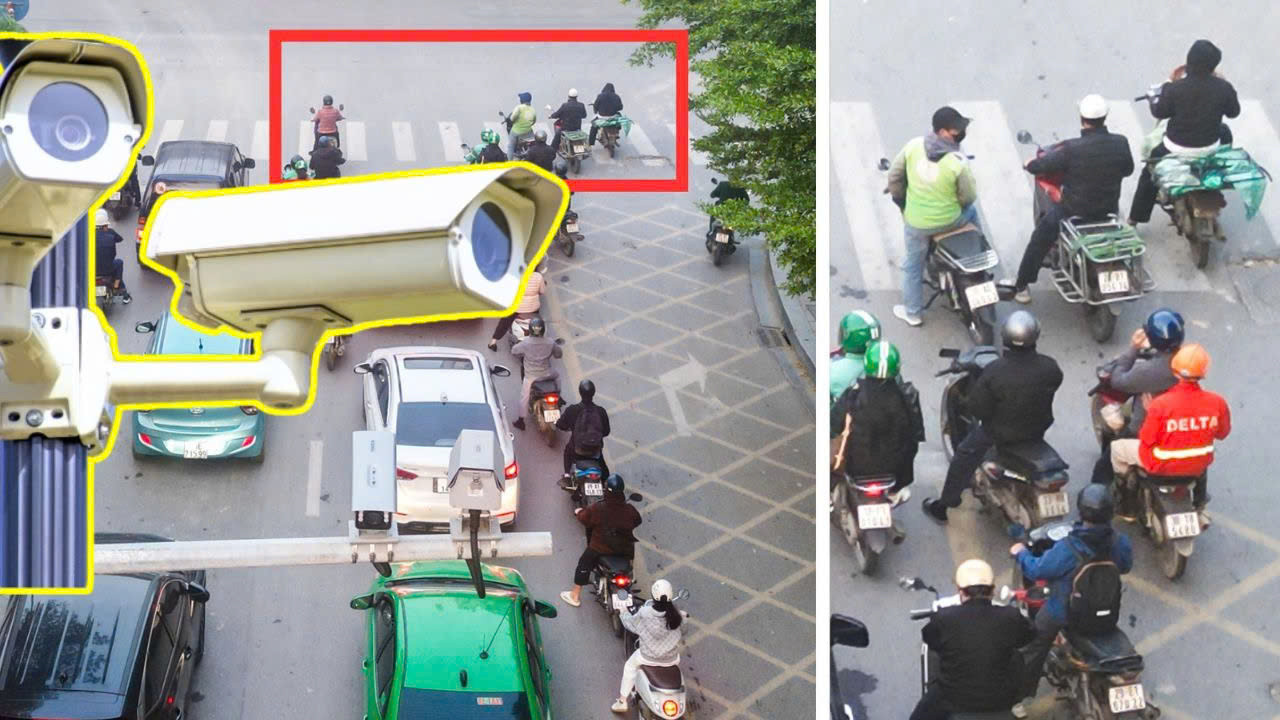 Cú zoom 'thần sầu' của camera AI, tài xế không thể chối cãi