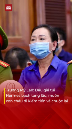 Bị cáo Trương Mỹ Lan muốn nhờ con cháu chuộc 2 túi Hermes bạch tạng