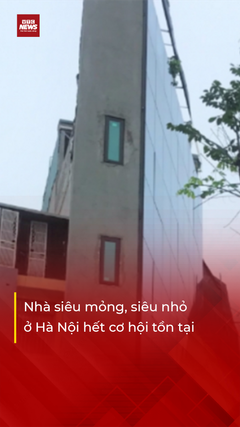 Nhà siêu mỏng, siêu nhỏ ở Hà Nội hết cơ hội tồn tại