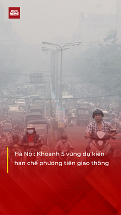 Hà Nội khoanh vùng khu vực dự kiến hạn chế phương tiện giao thông