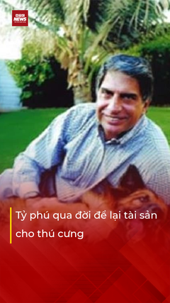 Tỷ phú qua đời để lại tài sản khổng lồ cho thú cưng