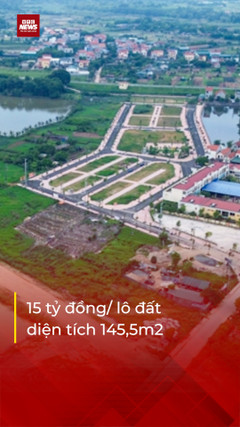 15 tỷ đồng/lô đất gần 150m2 ở Hoài Đức, Hà Nội