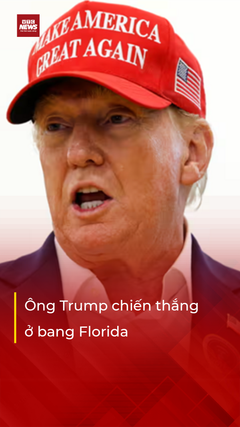 Ông Donald Trump chiến thắng ở bang Florida