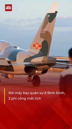Rơi máy bay quân sự ở Bình Định, 2 phi công nhảy dù thành công