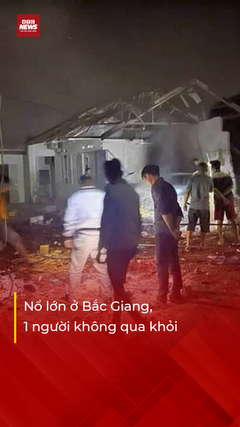 Điều tra vụ nổ ở Bắc Giang khiến 1 người tử vong