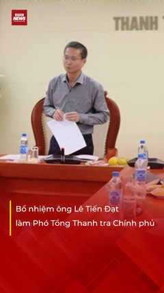 Bổ nhiệm Phó Tổng Thanh tra Chính phủ