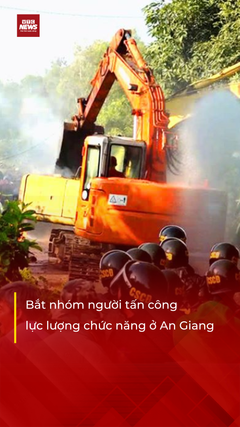 Bắt nhóm người dùng bom xăng, hung khí tấn công lực lượng chức năng ở An Giang