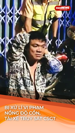 Bắt tài xế truy sát CSGT vì bị xử lý vi phạm nồng độ cồn