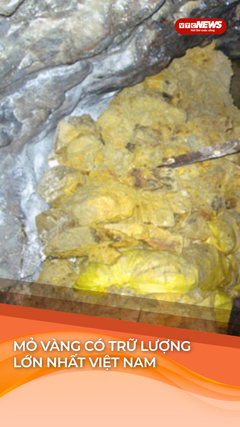 Mỏ vàng có trữ lượng lớn nhất Việt Nam