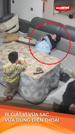 Bé gái Trung Quốc bị điện giật vì vừa dùng điện thoại vừa sạc 