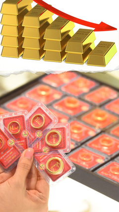 Giá vàng trong nước giảm mạnh hơn 1 triệu đồng/lượng