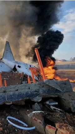 Bức tường bê tông gây tranh cãi sau vụ máy bay Jeju Air gặp nạn