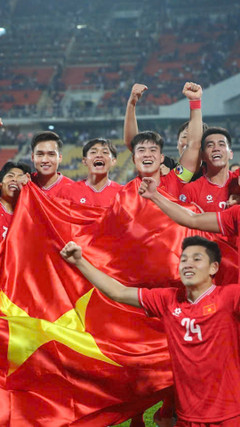 Cầu thủ và cổ động viên Việt Nam ăn mừng vô địch AFF Cup trên sân Thái Lan