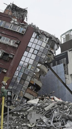 Động đất 6,4 độ richter ở Đài Loan khiến 27 người bị thương