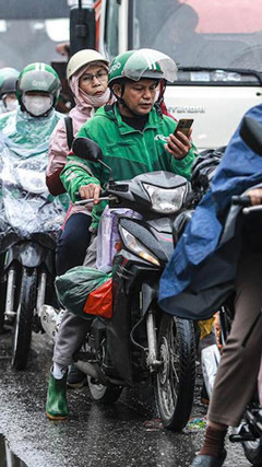 Không khí lạnh tràn về, miền Bắc mưa rét 