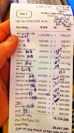 'Chặt chém' du khách, quán ăn bị phạt gần 100 triệu đồng