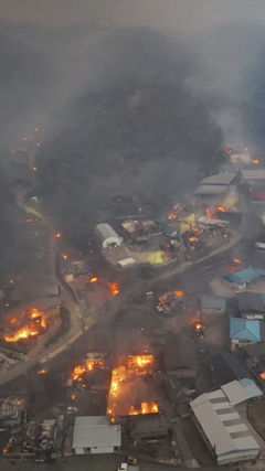 Hàn Quốc: Cháy rừng dữ dội 18 người chết, chùa 1.300 năm tuổi bị thiêu rụi