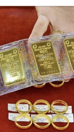 Giá vàng ngày 15/4: Vàng miếng SJC tăng cao 107,5 triệu đồng/lượng