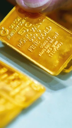 Giá vàng trong nước tiếp tục tăng, thế giới quay đầu giảm mạnh