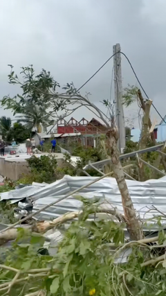 Dông lốc giật sập hàng trăm căn nhà ở Đồng Tháp, An Giang 