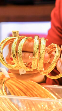 Giá vàng trong nước và thế giới bật tăng