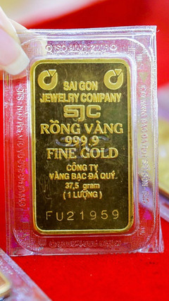 Giá vàng miếng lập đỉnh chưa từng có