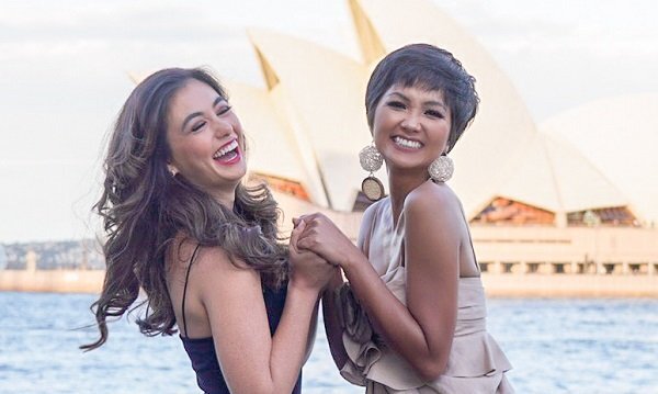 Bất ngờ với câu nói Hoa hậu Hoàn vũ Australia dành cho H’Hen Niê khi tái ngộ