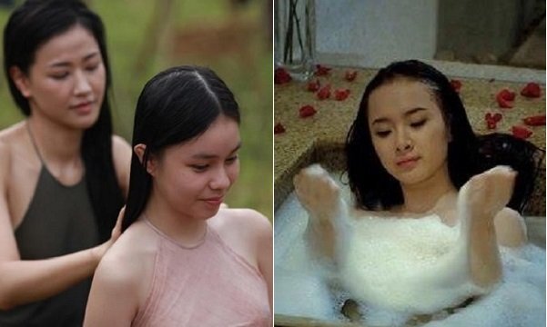 Angela Phương Trinh và những nghệ sĩ đóng cảnh khoe thân khi chưa 18 tuổi