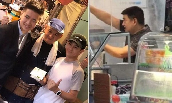 Lâm Chí Dĩnh giàu có bậc nhất, anh trai vất vả bán đồ ăn ở vỉa hè