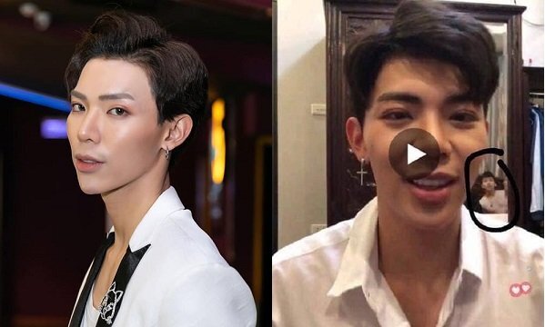 Livestream để lộ hình ảnh một người đàn ông cởi trần ngồi trên giường, Erik thanh minh