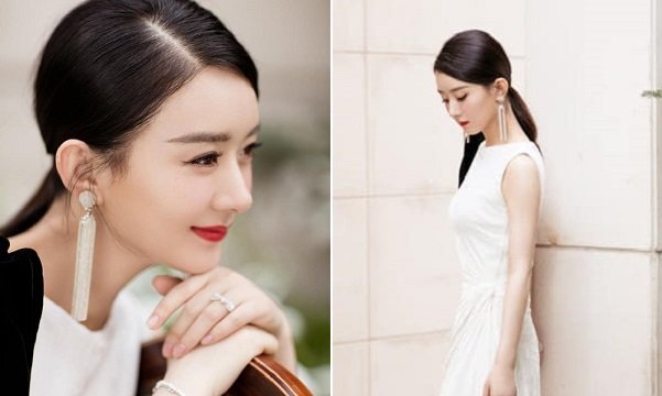 Triệu Lệ Dĩnh đẹp mặn mà trong ngày tái xuất showbiz sau thời gian sinh con