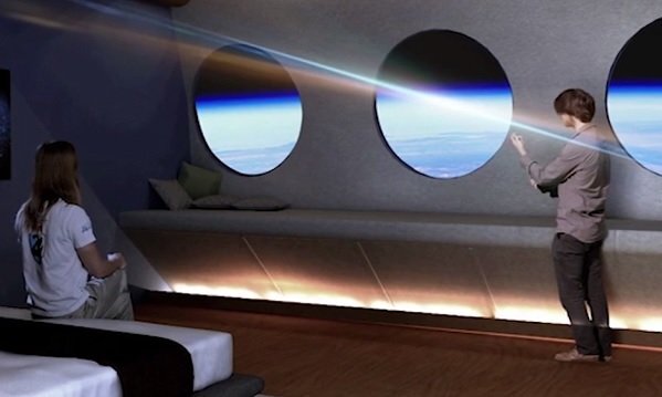 Khách sạn trong không gian đầu tiên trên thế giới
