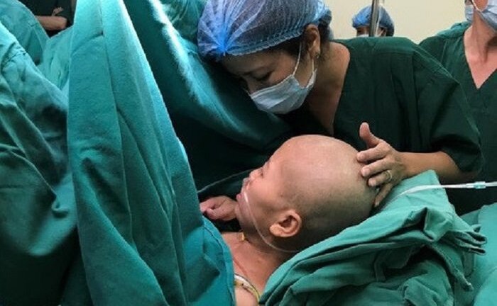 Bé Bình An - con sản phụ ung thư giai đoạn cuối giờ ra sao?