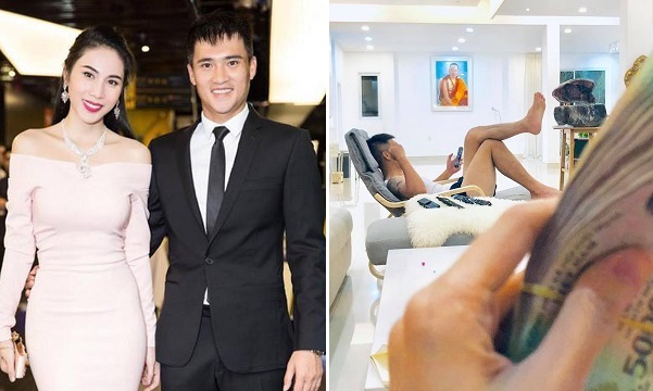 Sướng như Thủy Tiên: Được Công Vinh cho tiền lại còn phải năn nỉ mới chịu lấy