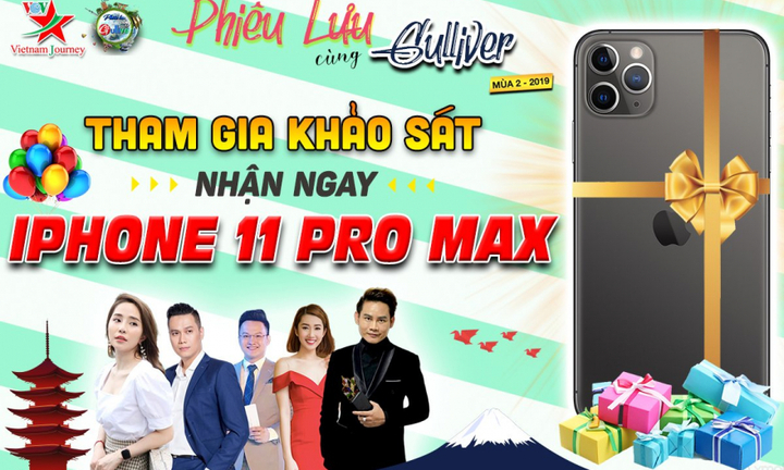 Tham gia khảo sát với 'Phiêu lưu cùng Gulliver' - Nhận quà hấp dẫn