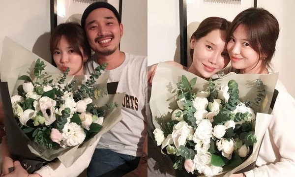 Hậu ly hôn, Song Hye Kyo đón tuổi 38 bên bạn bè