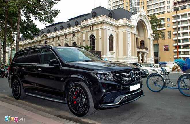 Mercedes GLS63 đăng ký ở Sài Gòn, một tháng tăng thêm gần 4 tỷ đồng