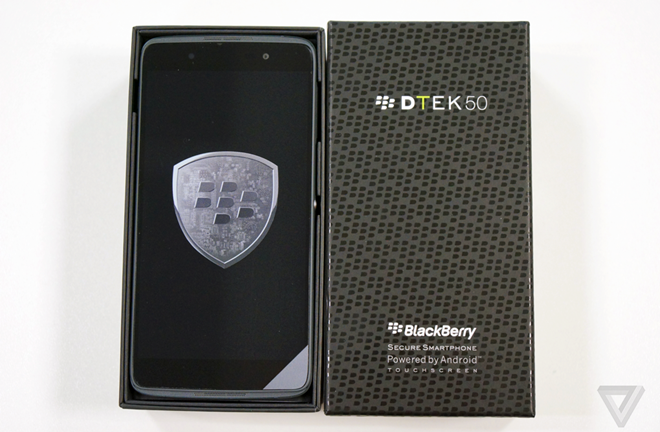 Ảnh thực tế smartphone bảo mật nhất thế giới từ BlackBerry