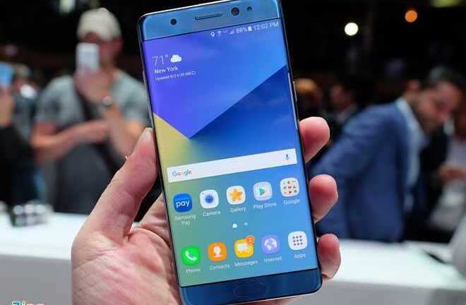 Ảnh thực tế Samsung Galaxy Note 7