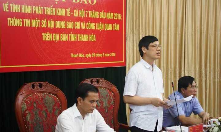 Kiểm điểm trách nhiệm Chủ tịch hiệp hội Doanh nghiệp Thanh Hóa