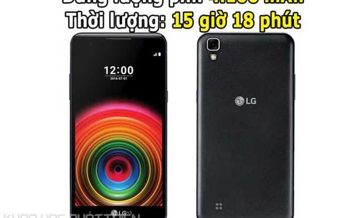 10 smartphone có thời lượng pin tốt nhất thế giới